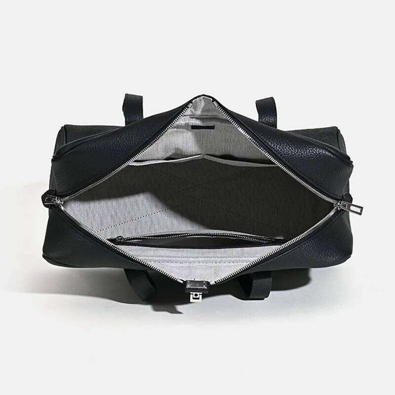 Women's Bags Designer 25 New Head Layer Cowhide Tote Versatile Commuting Genuine Leather Women's Handbag Retro Bowling Bag