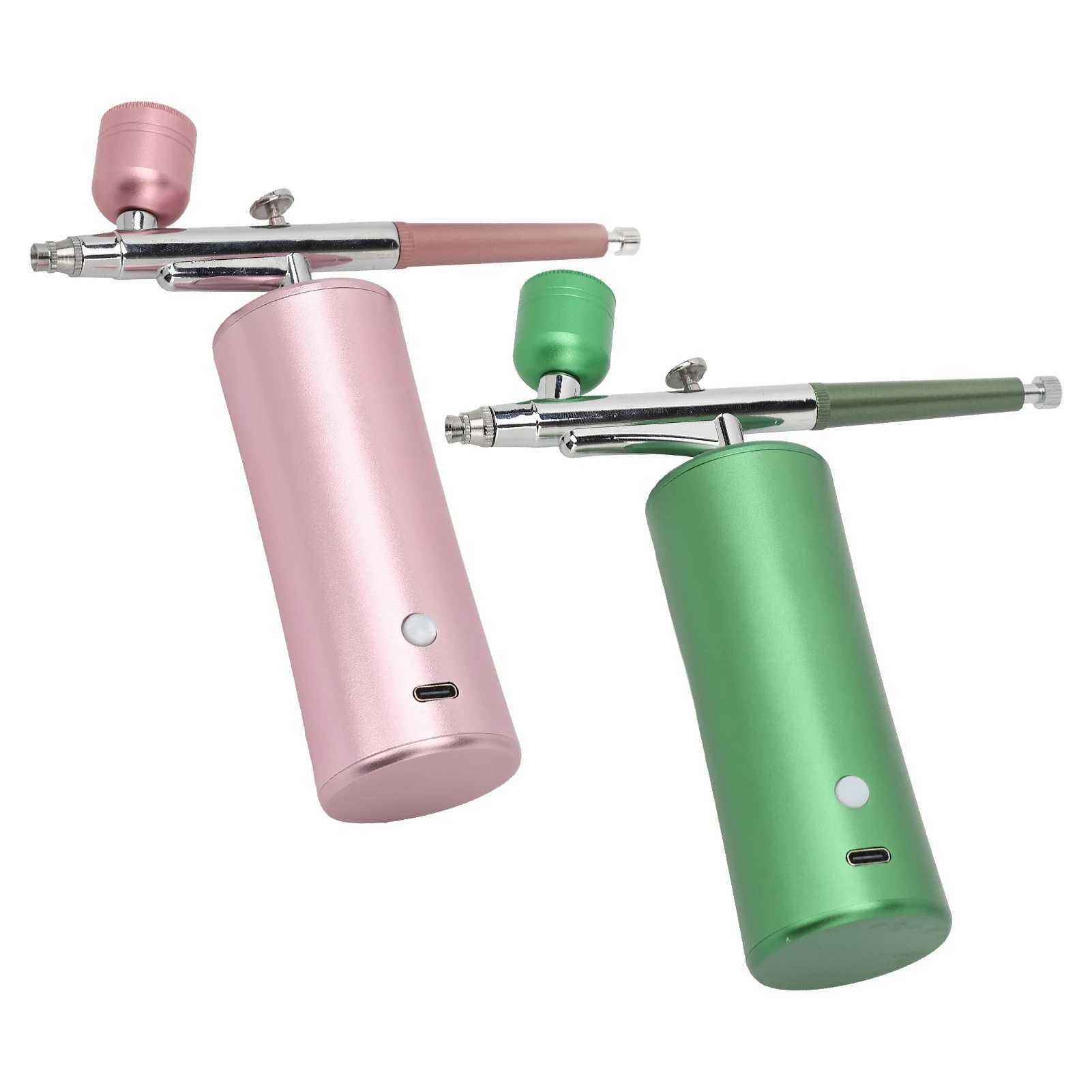 Facial Oxygen Sprayer Facial Oxygen Injector Deep Moisturizing USB Rechargeable Handheld Face Water Sprayer with 3 BottlesXJ250607