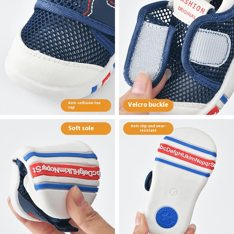 Kids Sports Sandals 1-4Year Old Boys Hollow Board Shoes Summer Essential Comfortable Sandals for Trendy Kids, Stylish Casual Shoes Kids Shoes