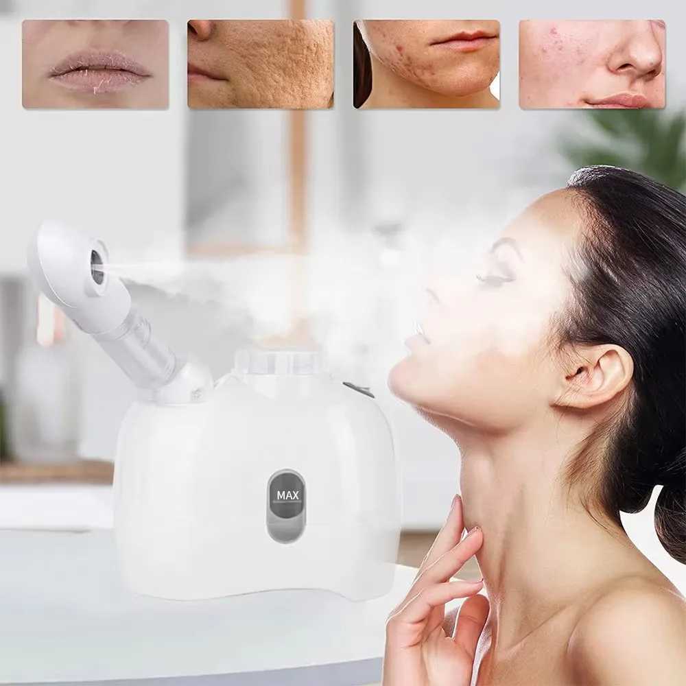 Beauty Skin Care Portable Nebulizer Hot Face Ozone Steam vaporizer Sauna Facial Steamer Humidifier Body Mist Sprayer Machine XJ250607