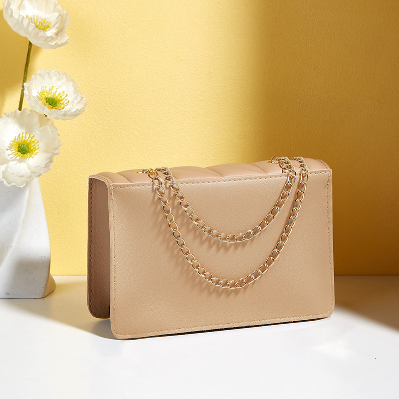 High quality brand high-quality new style free designer bag embossed bag simple and fashionable shoulder bag Korean version chain bag new free designe