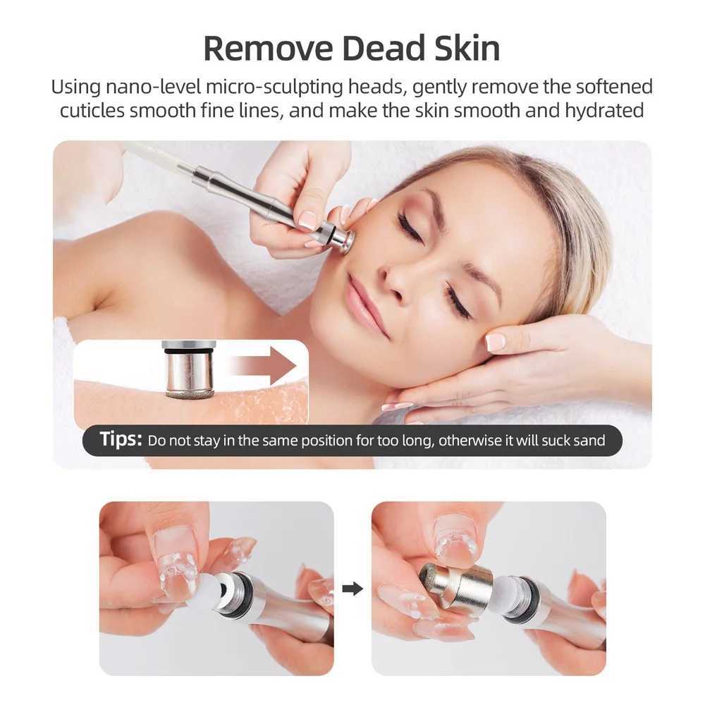 Home Use Facial Diamond Microdermabrasion Machine Face Peeling Beauty Machine Skin Exfoliation Pore Deep Cleaning SPA Skin Care XJ250607