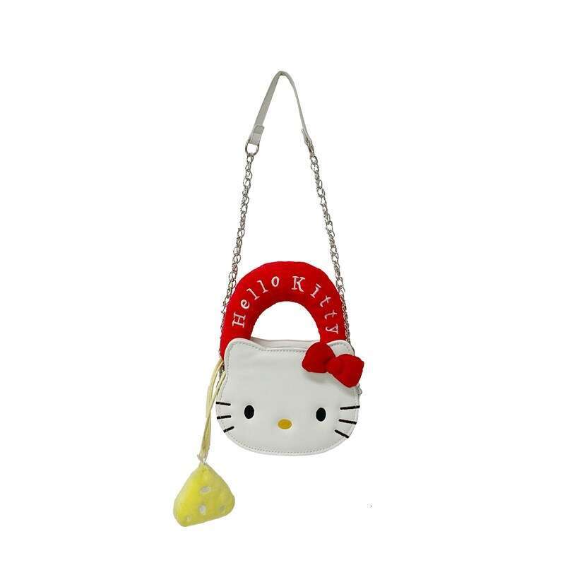 Summer Cute Coin Mini Chain Shoulder 2025 New Style Personality Cartoon Kitten Girl Crossbody Bag