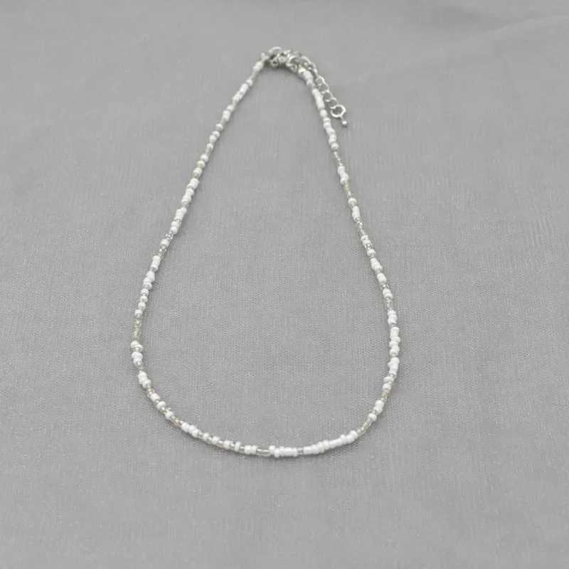 Simple Seed Beads Strand Choker Necklace for Women String Collar Charm Colorful Beaded Necklace Handmade Bohemia Femme Jewelry XJ250604