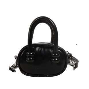 Korean Style INS New 2025 Niche Design Boston for Women Simple Mini Handbag Crossbody Small Square Bag