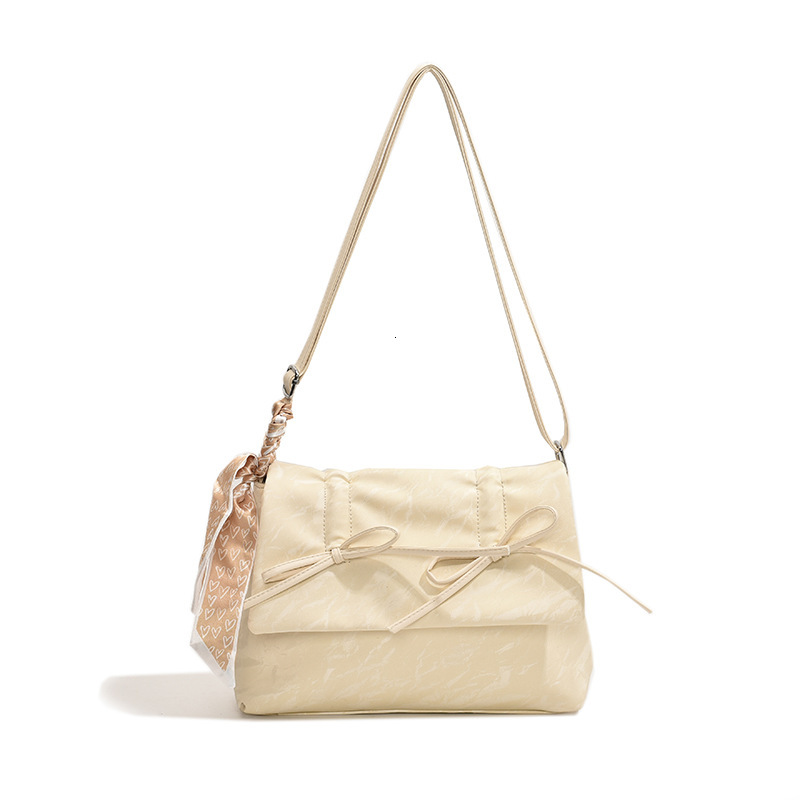 Free Shipping Designer Bag 2025 New Ballet Style Bow Underarm For Women Large Capacity Crossbody Bag Trendy Western Commuter Tote Bag