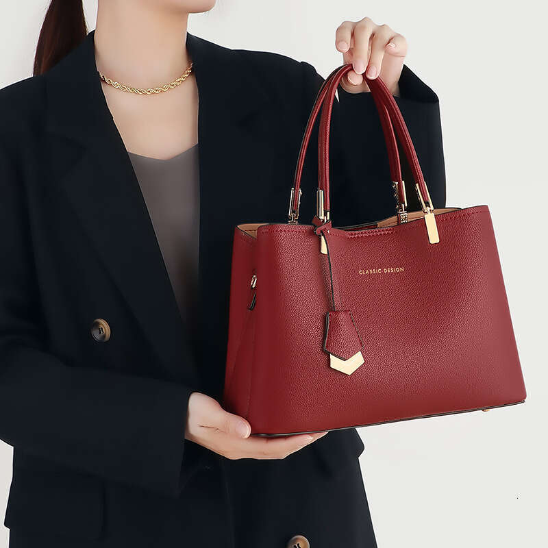 2024 New leather Handbags, High-quality, large-Capacity, High-Quality, Versatile commuter bags, shoulder bags