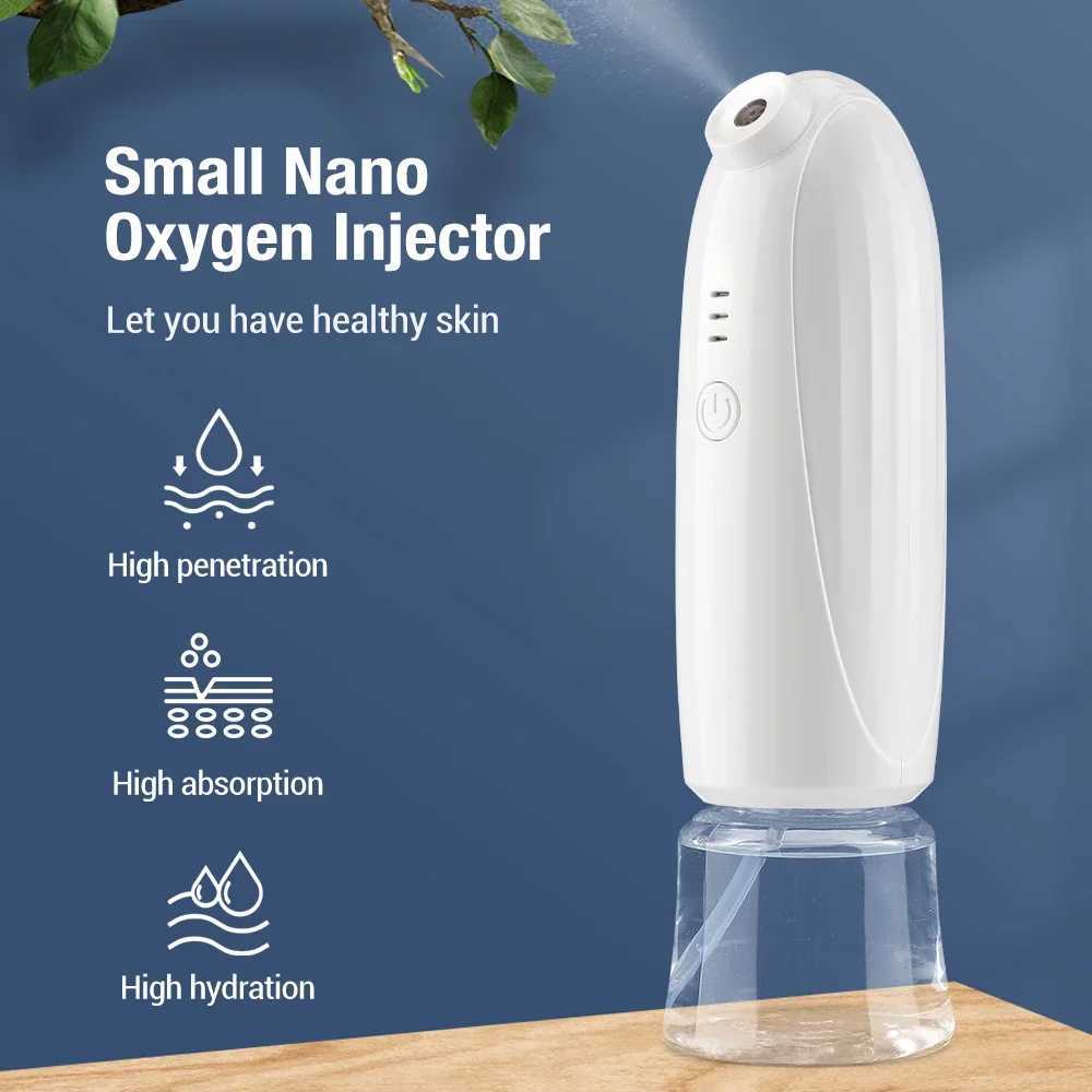 Mini Nano Mist Sprayer Face Steamer New Mini Air Compressor Kit Facial Airbrush Sprayer Water Oxygen Steam Device Humidifier XJ250607