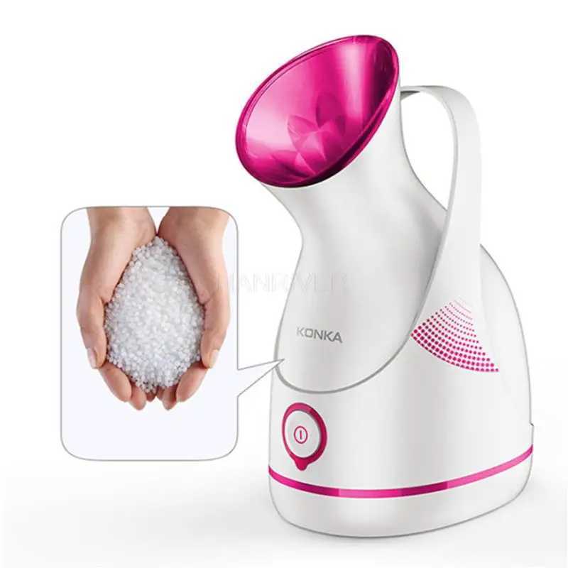 Nano ion spraying filling water meter steaming home beauty instrument meter damp and hot steam injection face detector XJ250607