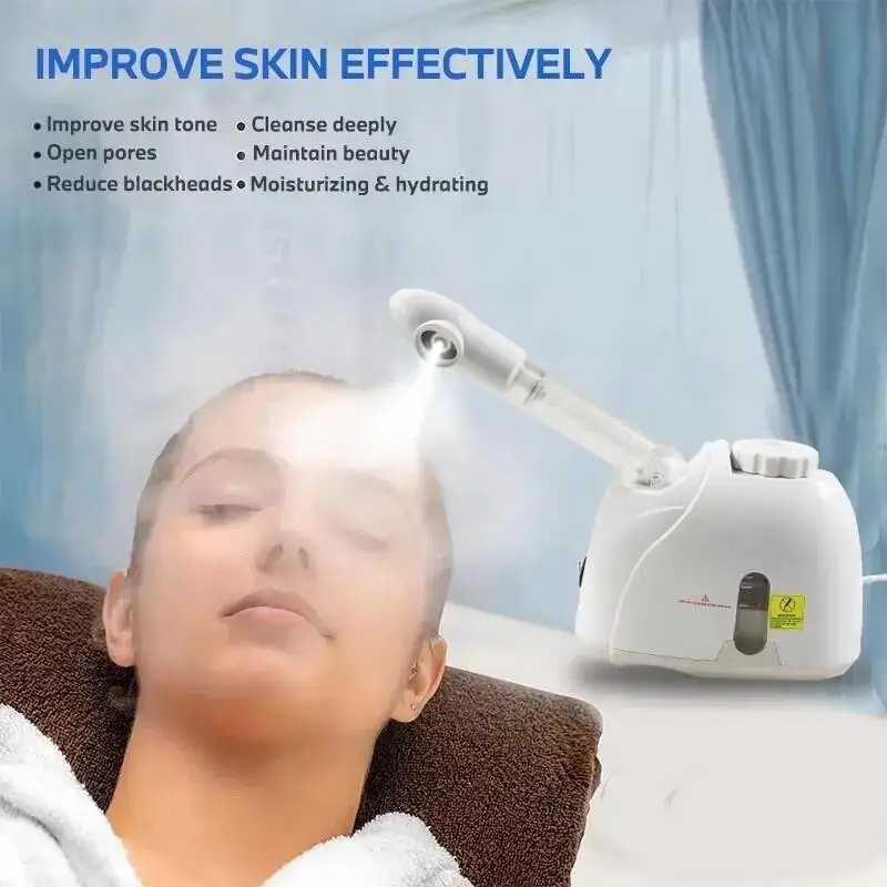 Facial Steamer Mist Sprayer SPA Steaming Machine Beauty Instrument Face Skin Care Tools Professional Facial Steamer XJ250607