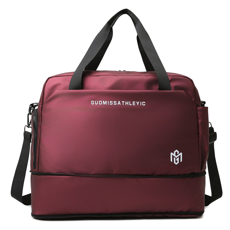 Short for Men and Women, Lightweight Large Capacity Business Trip Travel Handbag Lage Bag Sports Fiess Backpack