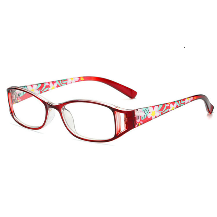 Fashion New Anti-Blue Light Resin Coated TR90 Women's Reading Elderly Presbyopic Glasses