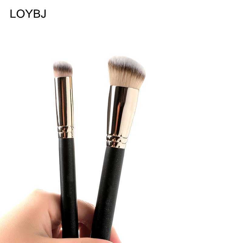 LOYBJ 170 Foundation Makeup Brush 270 370 Concealer Brushes Cosmetic Powder B Contour Cream Women Face Beauty Make Up Tools W250605