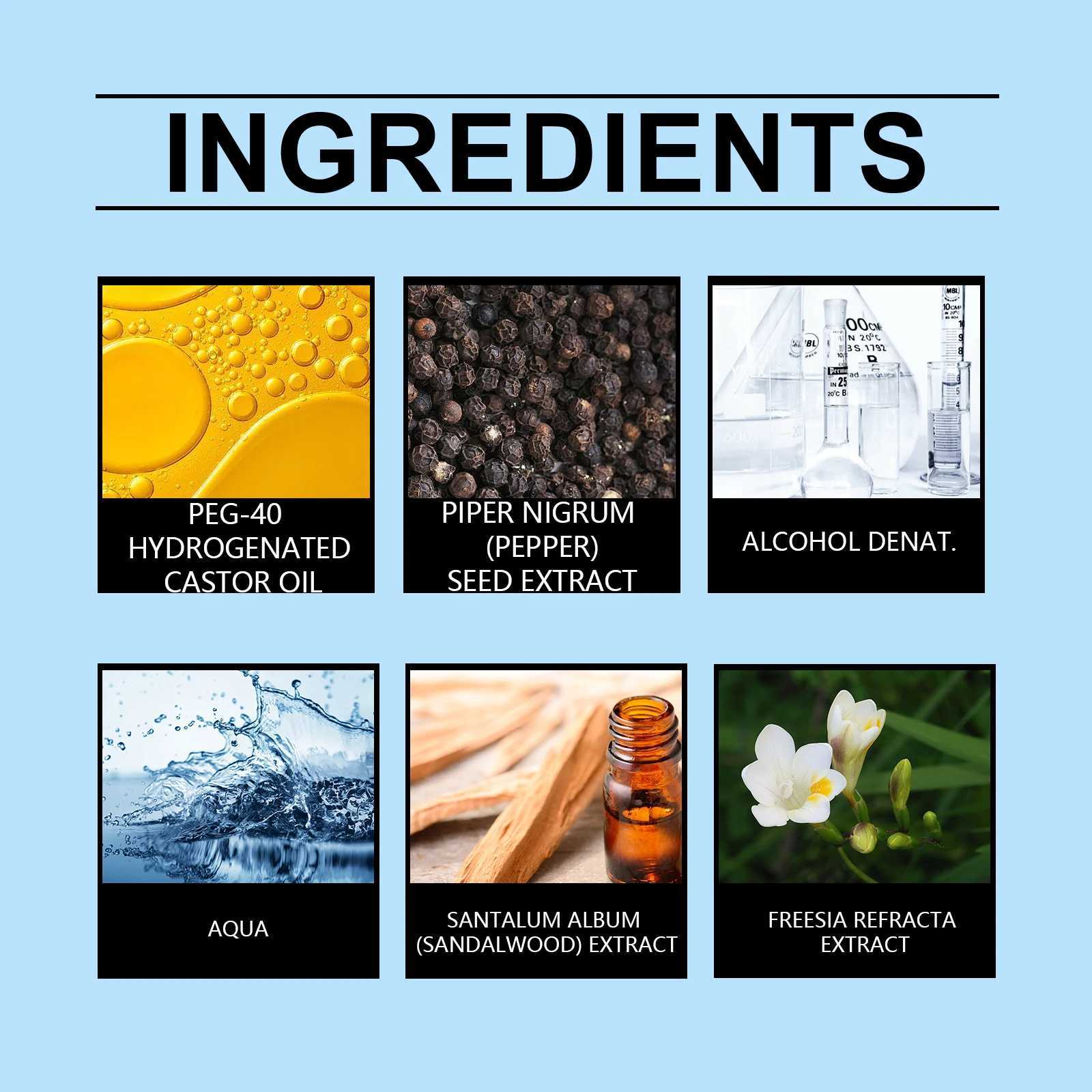 Roxelis 50ml Pheromone Cologne Perfume Mist for Men Long Lasting Gentleman Charming Scent Refreshing Couple Dating Glamour Perfume W250605