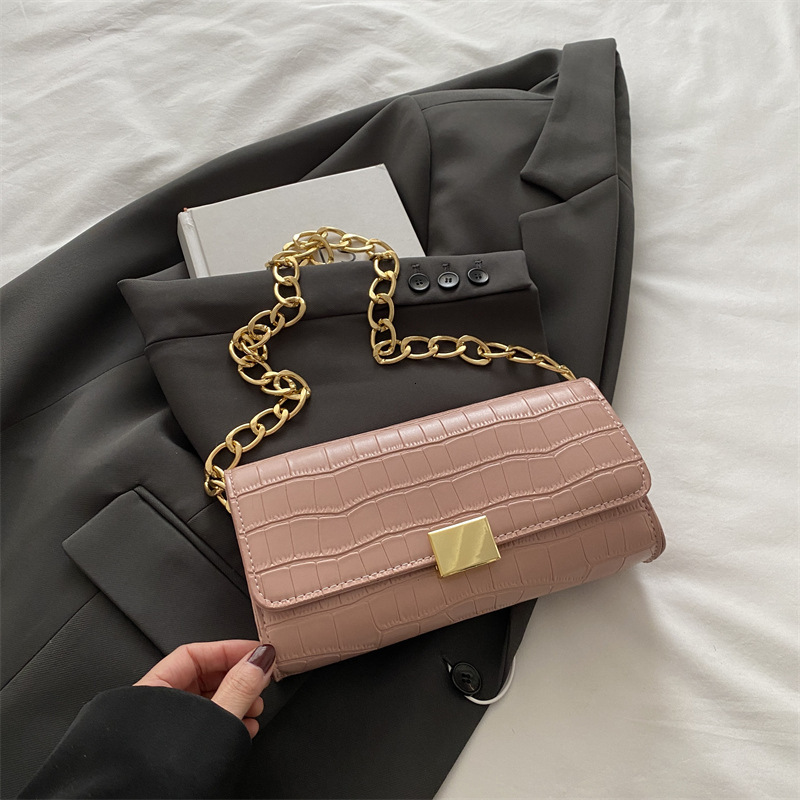 designer Trendy Elegant Fashion Casual Baguette Bag 2025 Spring Simple New Textured Niche Women's Shoulder Bag