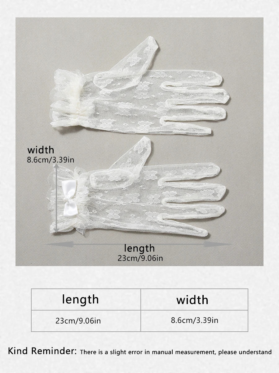 Bridal Gloves Full Of Elegant Style Ladies Ivory Wedding Gloves With Bow Suitable For Engagement Party 250530