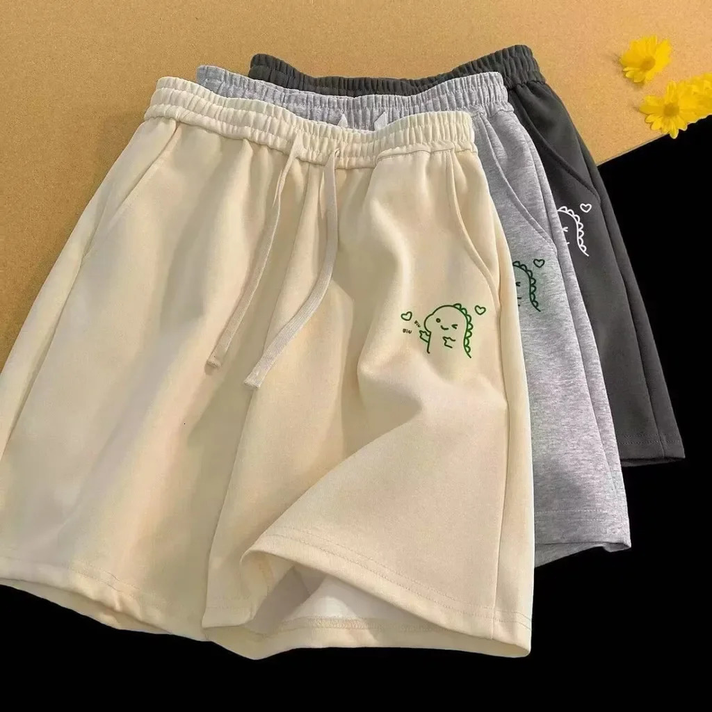 M-8XL Oversized Shorts Mens Casual Shorts Fun expressions Print Shorts Fashion Couple Short Pants 250529