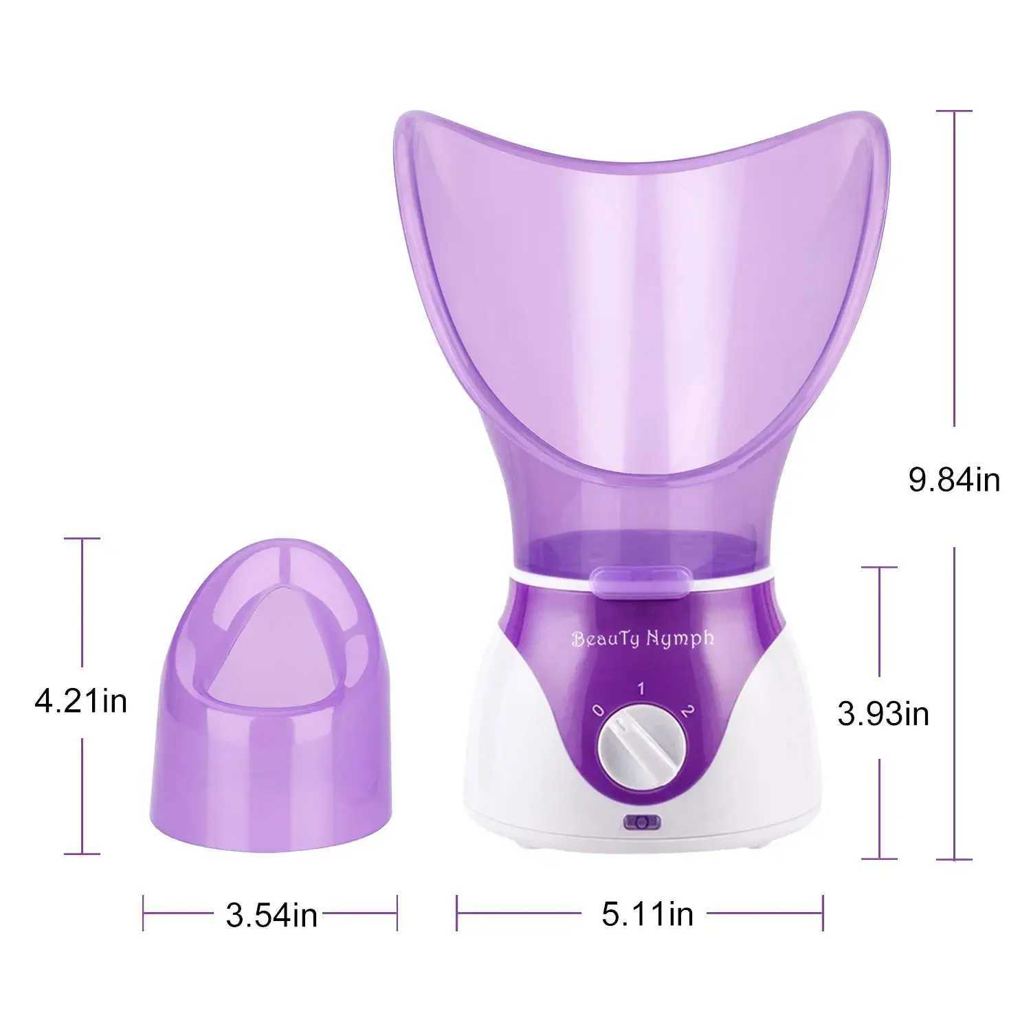 Face Steamer Beauty Nymph Spa Home Facial Steamer Sauna Pores and Extract Blackheads Rejuvenate-Face Skincare Deep Cleanse SPA XJ250607