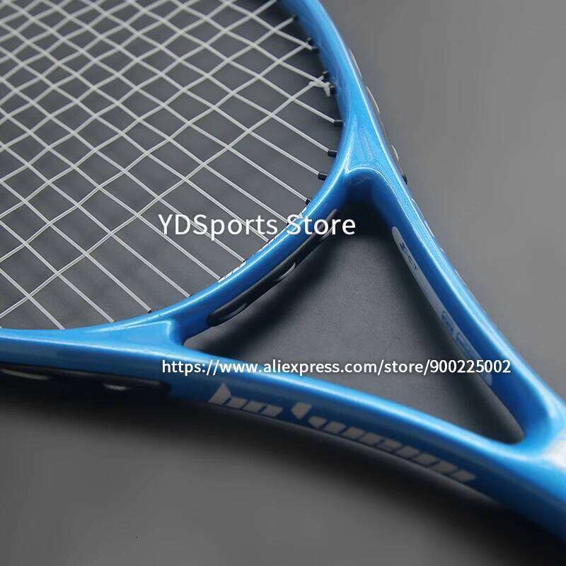 Lightweight Training Aluminum Alloy Carbon Tennis Rackets Strung Shockproof Padel Professional Racquet With Carry Bag Unisex