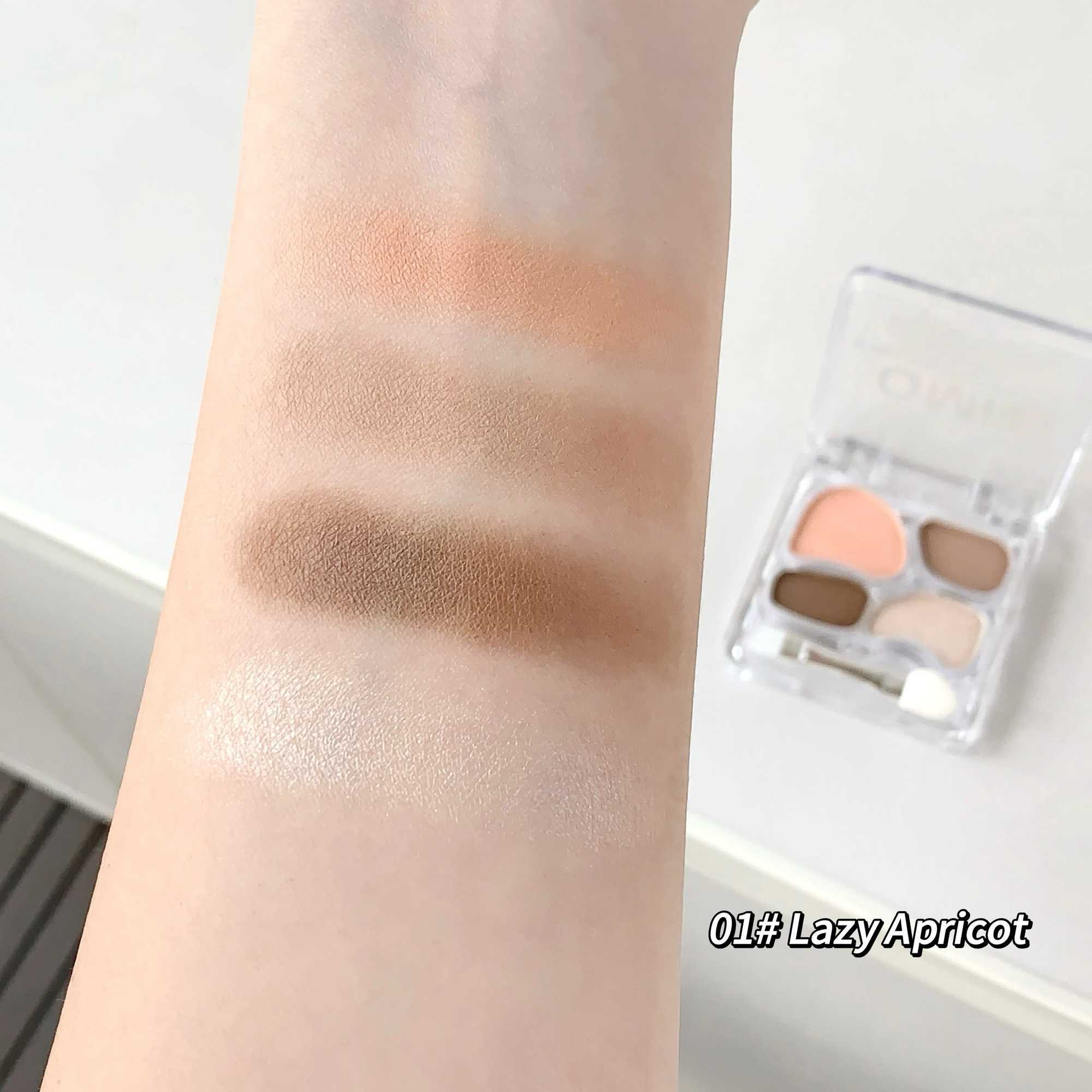 QMN Eyeshadow Palette Long-Lasting Fine Texture Easy To Smudge A Variety Of Shades Suitable For All Occasions W250605