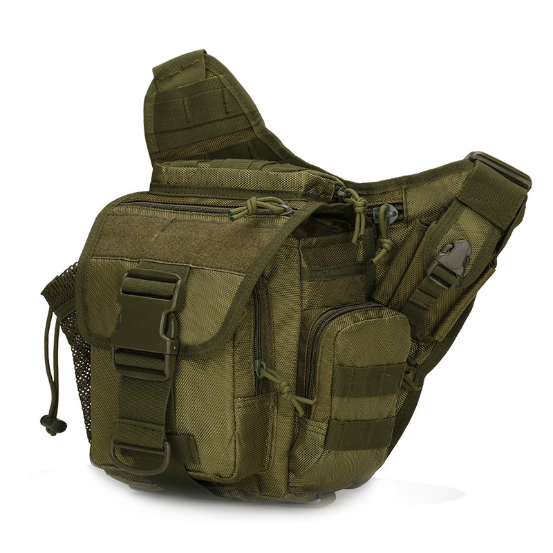 Men's Sports Single Shoulder Upgraded Tactical Saddle Outdoor Waist Crossbody Bag