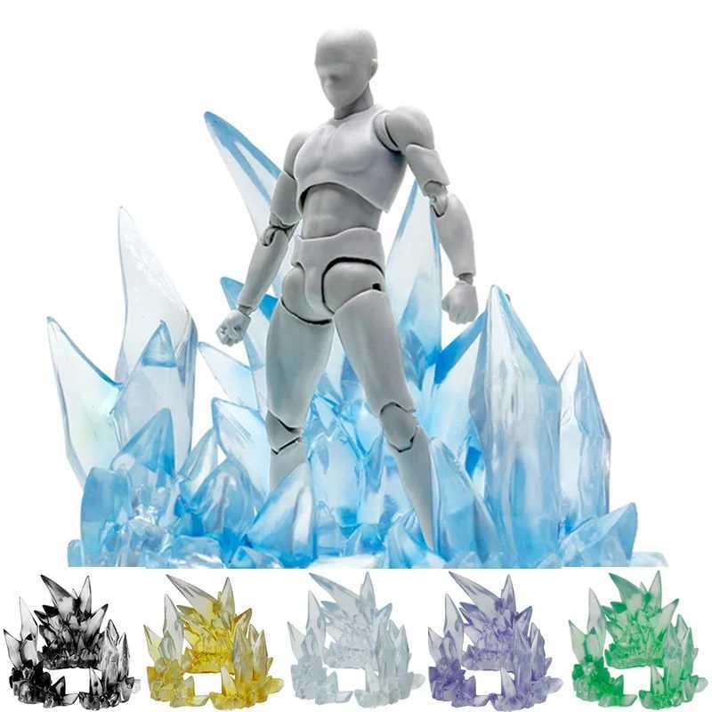 Ice Special Effects and Whirlwind Flame Scene Effects Decoration Toys Luffy Ace Action Figures Mode Toys Bakugou no Hero Dolls XJ250605