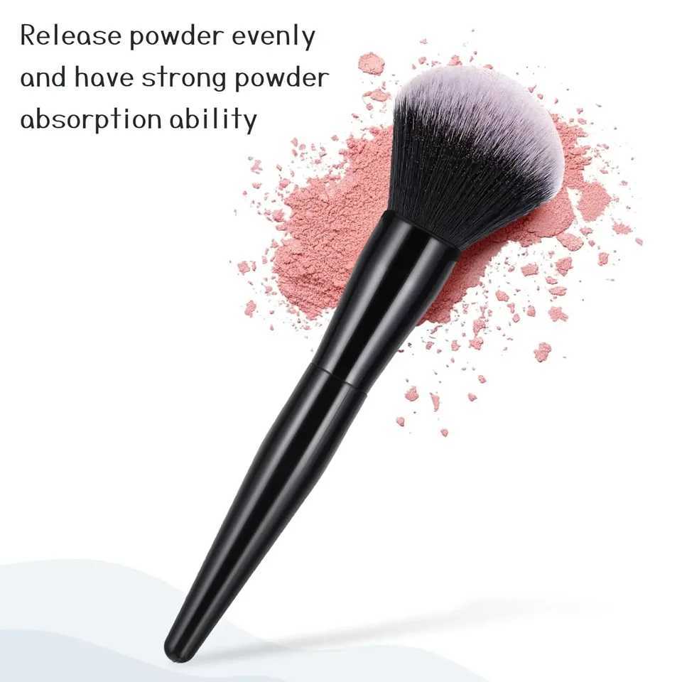 Single large round-headed powder brush ultra-soft highlighter brush soft powder brush b brush makeup brush toolW250605