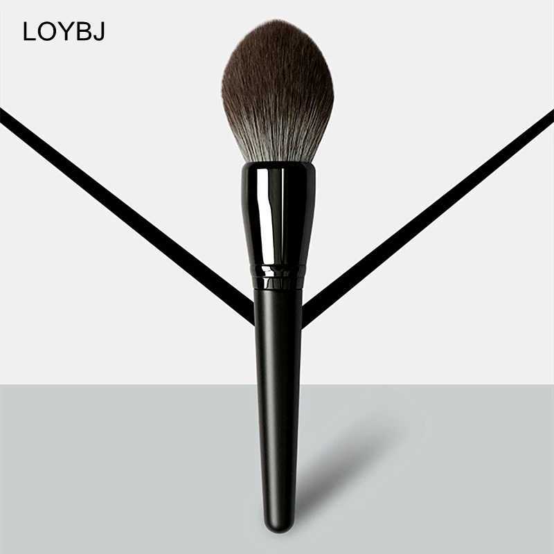 LOYBJ 1pcs Face Powder Makeup Brushes Cosmetic Loose Powder B Foundation Brush Professional Facial Soft Beauty Make Up Tools W250605