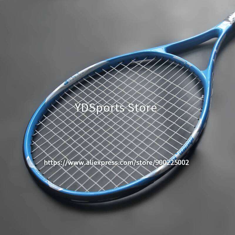 Lightweight Training Aluminum Alloy Carbon Tennis Rackets Strung Shockproof Padel Professional Racquet With Carry Bag Unisex