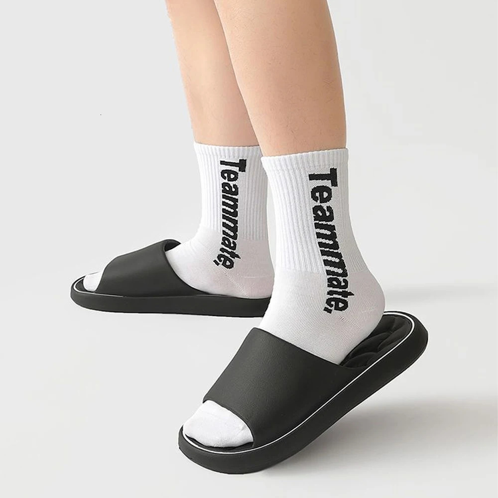 BASATU Fashion Summer Cartoon Home Shoes Non-slip Soft Slides Lithe Comfort Sandals Men Women Couple Slippers Trendy Slippers 250605