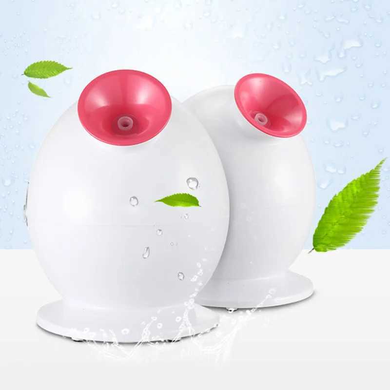 Beauty Salon Hot Steam Spray Nebulizer Face Sprayer Facial Thermal Steamer Humidifier Vaporizer Skin Care Machine Mist Fogger XJ250607