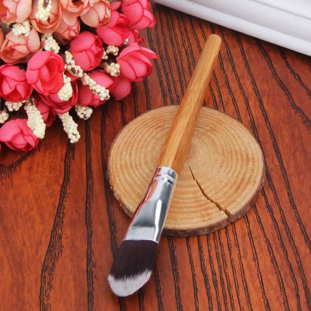 Foundation Brushes Multifunctional Washable Masks Brush Bamboo Handle Reusable Valentines Day Gift for Women Face Beauty Tool W250605