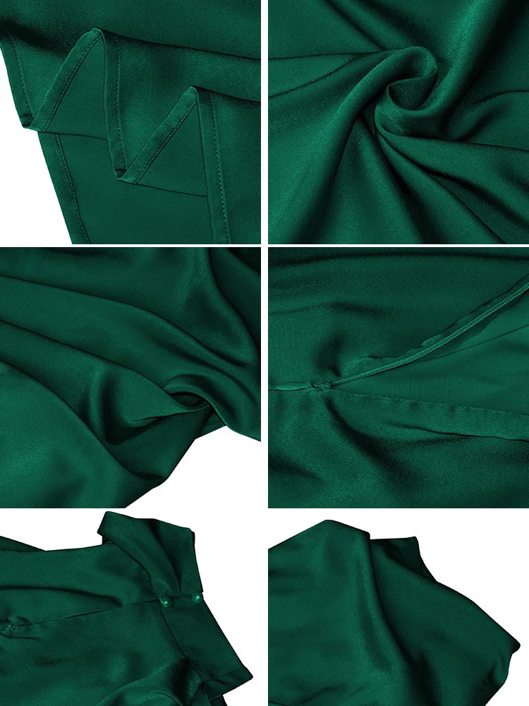 Summer High-End Silk Satin Sleeveless Long Dress Women Fashion Elegant Celebrity Dresses Evening Dress Party Clothes Ladies 250618