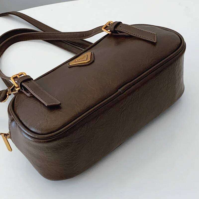 Fashion PU Leather Top-handle Bag Women - Single Shoulder Messenger Design, Exuding Vintage Charm, Ideal Tote for Ladies