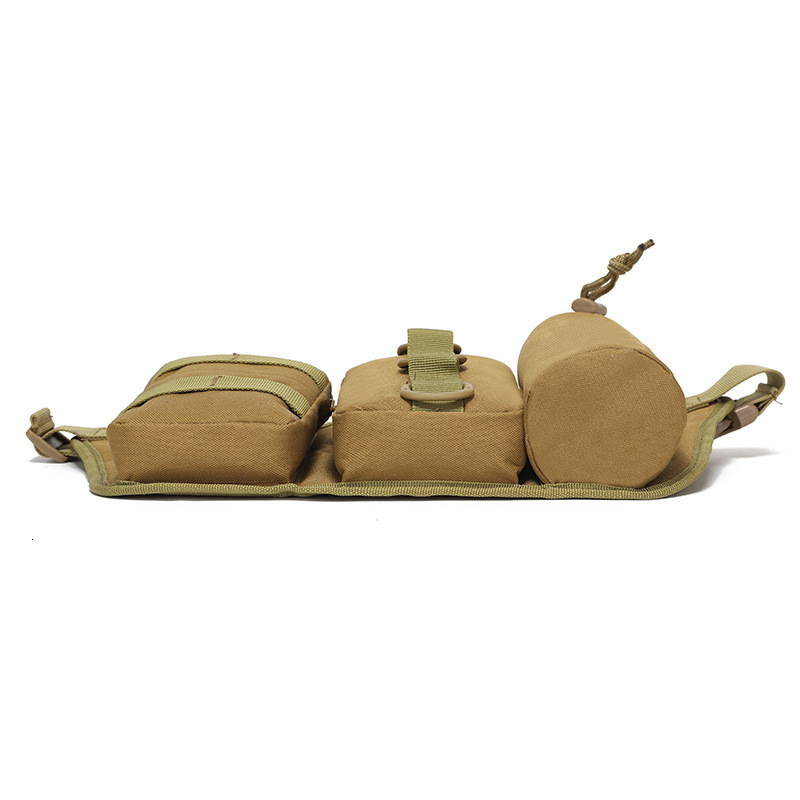 Sanlian Small Adventure Training Outdoor Water-Resistant Hiking Cycling Sports Water Bottle Waist Bag