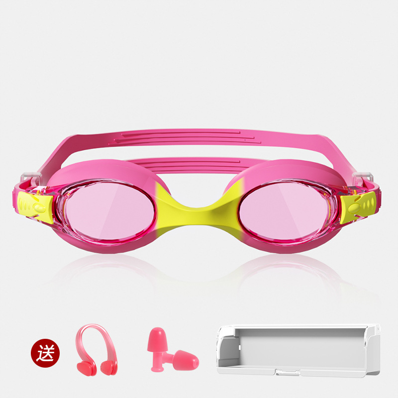Children's HD Waterproof Anti-Fog Swimming Glasses Professional Diving Fashionable Swim Goggles Factory
