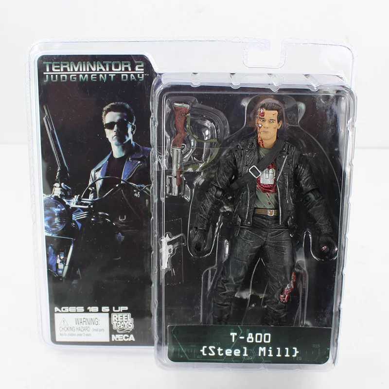NECA The Terminator T-800 T-1000 Endoskeleton PVC Action Figure Collectible Model Toy XJ250605