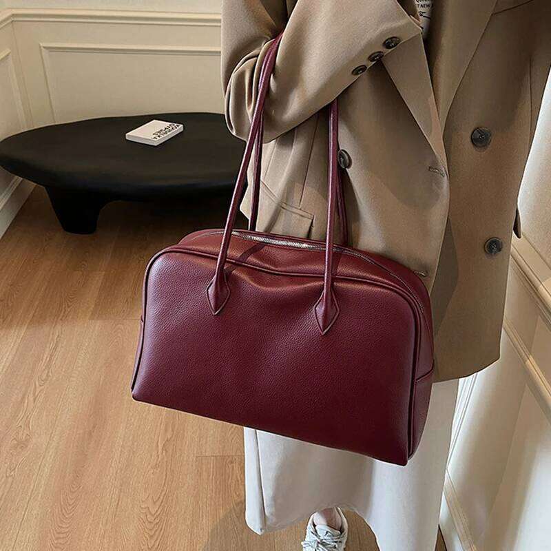 Women's Bags Designer Fashion Ladies Handbags Large Capacity Commuter Underarm Versatile Bowling Shoulder New High Quality Elegant Women's B