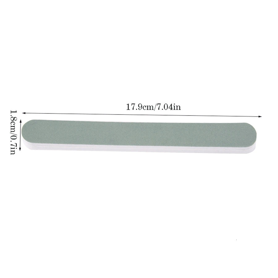 10pcs Double Sided Nail File 600/3000 Grit Natural Nails Polisher Fingernail Buffer Buffing File Professional Manicure Tool 250605