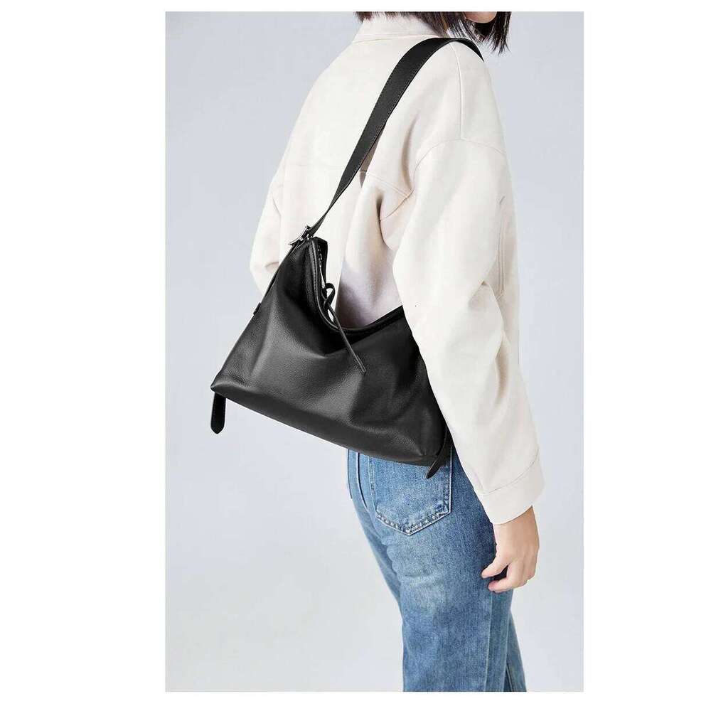 Designer Bags 2025 Women's Cow Genuine Leather Handbags Girls Casual Shoulder Bag Female Fashion Shopping Retro Large Designer Bags For Lady Luxu