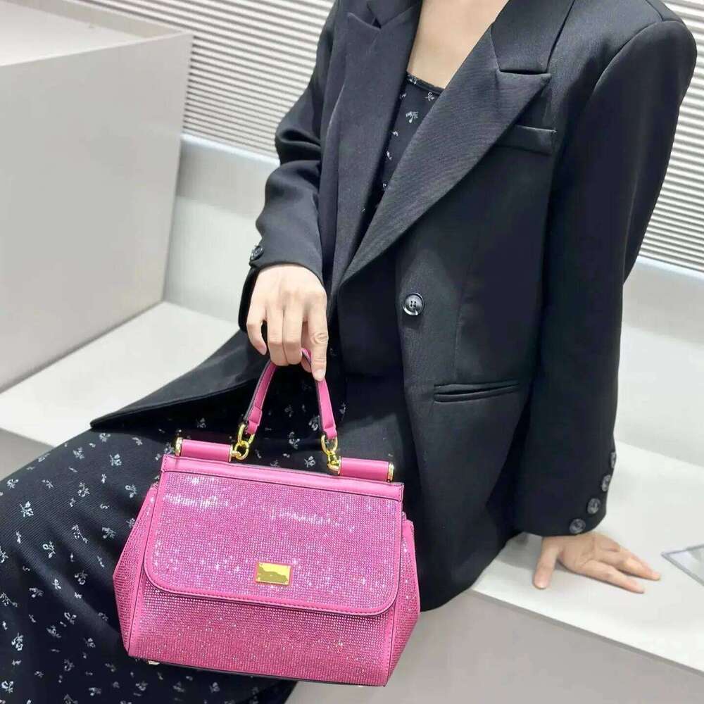 Women's New Rhinestone Handbag Classic Fashionable Versatile Ladies High Quality Shoulder Female Crossbody Bag 2025/06/05