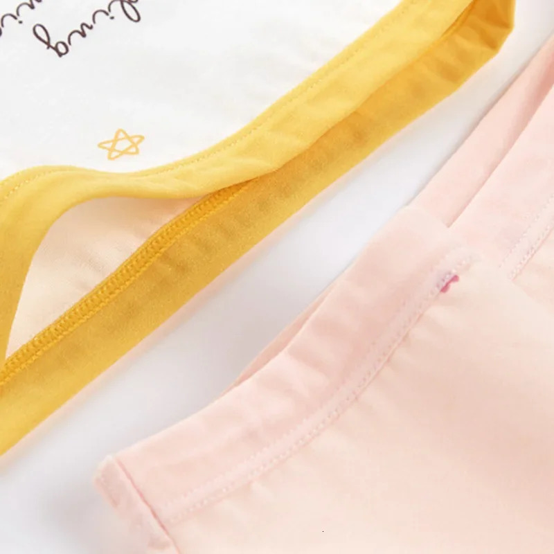 4PCS Girls Cute Unicorn Print Panties Kid Cotton Soft Antibacterial Knickers 2y Young Children Underwear Thin Breathable Briefs 250604