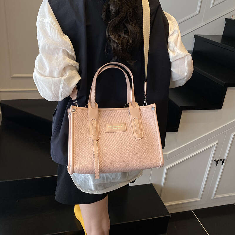 Large Capacity for Women 2025 Summer New Fashion Simple Shoulder Crossbody Casual Commuter Handbag Tote Bag