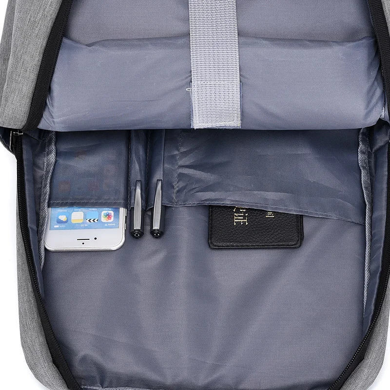 Laptop Backpack fit 15.6 inch Commuting Business Bag Lightweight Casual Daypack with USB Charging Port for Business Travel 250603