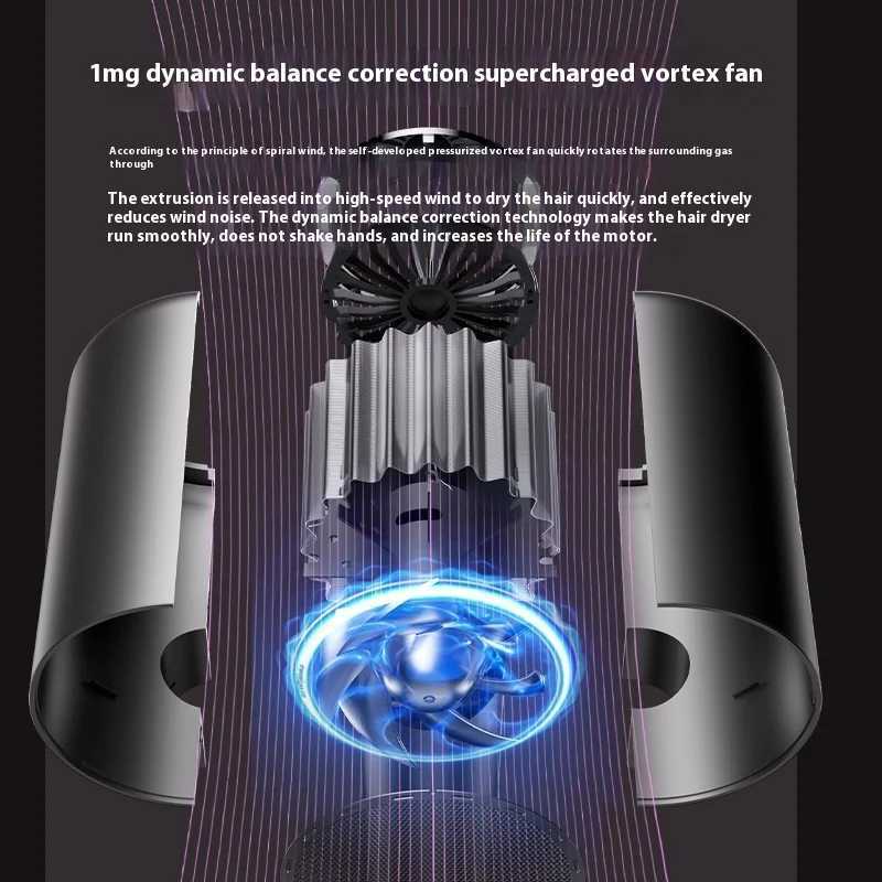 Negative ion hair dryer professional hair dryer efficient constant temperature hair dryer household and commercial hair XJ250605