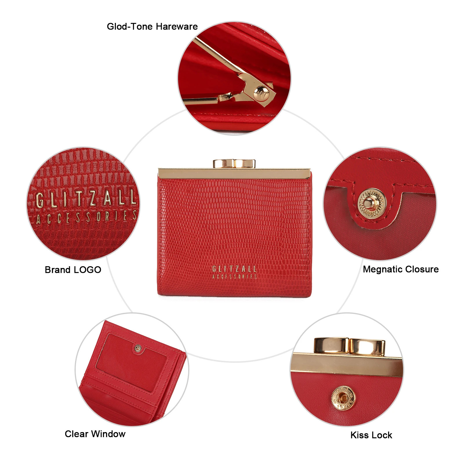 Elegant y Lady Wallet Prefect Woman Purse 250605