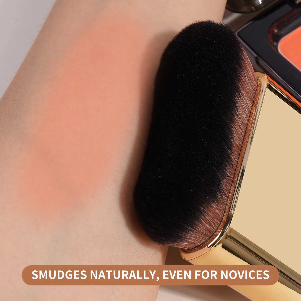 Foundation Brush Large Makeup Brushes for Contouring Tanning Liquid Foundation Cream B Soft Bristle Brush Makeup Tool W250605