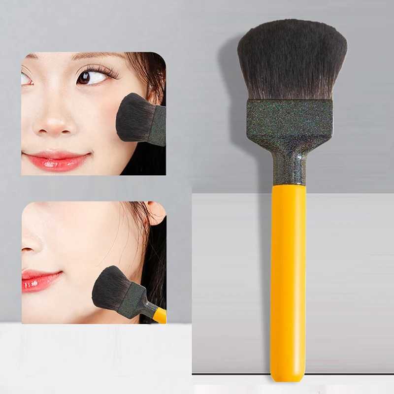 Loose Powder Brush Makeup Brush B Loose Powder Brush Makeup Brush Flat Brush Flawless Foundation Brush W250605