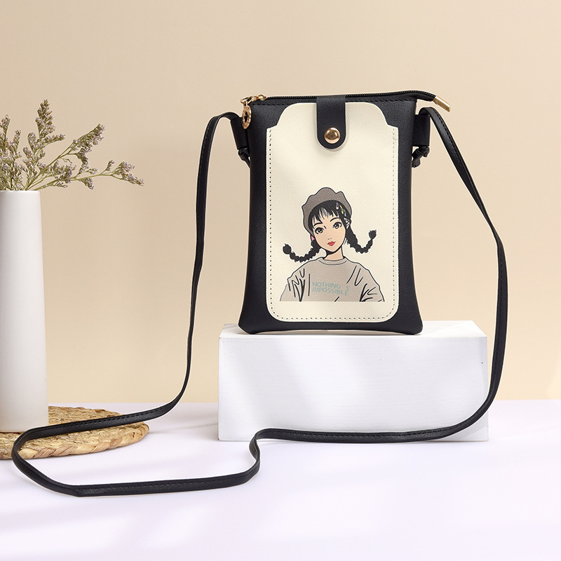 Top quality Brand High Quality New Style Cute Phone Bag for Women 2025 New Korean Fashion Versatile Fresh Style Crossbody Mini Bag New Free Delivery D