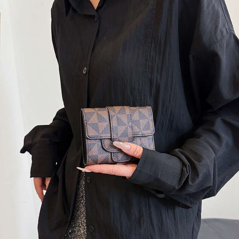 Short Wallet Print Elegant New Small Card Holder Fashion Versatile Clutch designer bag